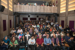 دیدار فارسی آموزان بنیادسعدی با حمید جبلی و ایرج طهماسب در خانه سینما